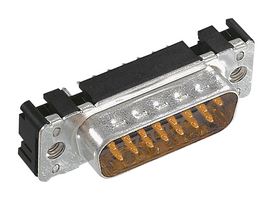 HARTING 09651696712 D-Sub 连接器, DB9, 标准, 插头, 9 触点, DE, 焊接