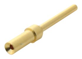 HARTING 09670007576 D Sub Contact, Harting D-Sub Crimp Connectors, Pin (Male), Copper Alloy, Gold Plated Contacts