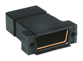 HARTING 09670090436 D Sub Backshell, IP67, DE, 180°, Thermoplastic Body