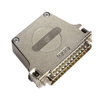HARTING 09670370344 D Sub Backshell, DC, 180°, Metal Body