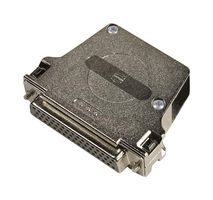HARTING 09670500334 连接器后壳, D Sub, DD, 45°, 金属主体