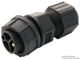 AMPHENOL LTW PWC-03BFMA-LL7001 圆形连接器, Circular Power Connector, PWC (20A) Series, 电缆安装插座, 3 触点, 螺丝销, 卡口