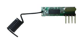 RF SOLUTIONS QAM-RX10-433 RF Receiver Module, AM Modulation, 10Kbps, 433.92MHz, -108 dBm, 3.5V to 5.5V