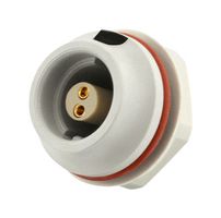 SOURIAU-SUNBANK / EATON JMXHH1G02FSUDSU 圆形连接器, Standard Circular Connector, Souriau JMX Series, 面板安装插座, 2 触点, 焊接插座, 推挽