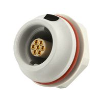 SOURIAU-SUNBANK / EATON JMXHH1G07FSUDSU Circular Connector, Standard Circular Connector, Souriau JMX Series, Panel Mount Receptacle