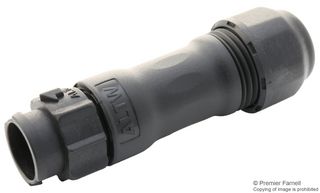 AMPHENOL LTW BB-04BMMA-QL8LPP 圆形连接器, IP68, Standard Circular Connector, X-Lok B Size Series, 电缆安装插头, 4 触点, 压接引脚, 推式锁
