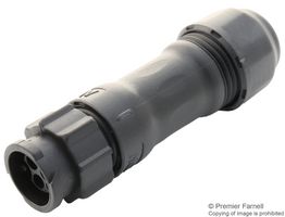 AMPHENOL LTW BB-03BMFA-QL8LPP 圆形连接器, IP68, Standard Circular Connector, X-Lok B Size Series, 电缆安装插头, 3 触点, 压接插座, 推式锁