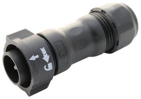 AMPHENOL LTW CB-05BFMA-QL8MP0 圆形连接器, IP68, Standard Circular Connector, X-Lok C Size Series, 电缆安装插座, 5 触点, 压接引脚, 推式锁
