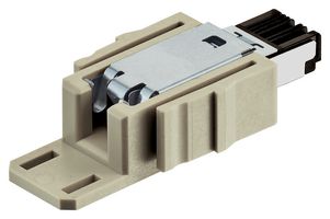 HARTING 09454001560 模块连接器, RJ45 插头, 1 x 1 (端口), 8P8C, Cat6a, 电缆安装