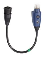 TELEMECANIQUE SENSORS XXZPB100 传感器电缆, M12 插头, 圆形插座, 3路, 152 mm, 5.98 "
