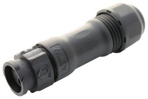 AMPHENOL LTW BB-02BMFA-QL8MPP 圆形连接器, IP68, Standard Circular Connector, X-Lok B Size Series, 电缆安装插头, 2 触点, 压接插座, 推式锁
