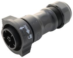 AMPHENOL LTW DC-05BFMA-QL8MPP 圆形连接器, IP68, Standard Circular Connector, X-Lok D Size Series, 电缆安装插座, 5 触点, 压接引脚, 推式锁