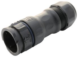 AMPHENOL LTW DD-18BMMA-QL8LP0 圆形连接器, IP68, Standard Circular Connector, X-Lok D Size Series, 电缆安装插头, 18 触点, 压接引脚, 推式锁