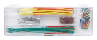 MULTICOMP MC001810 跳线套件, 多色, 2 mm - 125 mm, 22 AWG, 140件