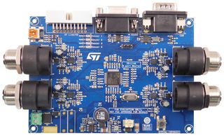 STMICROELECTRONICS STEVAL-IDP004V1 Evaluation Board, L6360 IO-Link Master Transceiver IC, Multi-Port, CAN/USB Interface