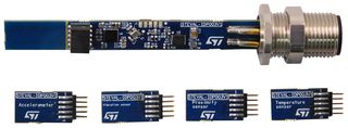 STMICROELECTRONICS STEVAL-IDP003V1 评估板, L6362A IO-Link收发器设备集成电路, STM32L071CZ MCU, 多传感器