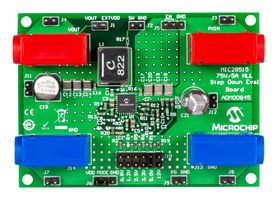 MICROCHIP ADM00845 Evaluation Board, MIC28515 5A Switching Regulator, Integrated FET, 4.5V - 75V Input Voltage