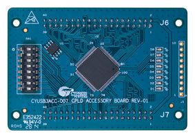 INFINEON CYUSB3ACC-007 CPLD配件板, 用于EZ-USB® FX3™; SuperSpeed Explorer套件
