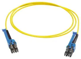 HUBER+SUHNER PCRS_LCUX_LCUX_A221T_02.0_SS 光纤电缆, 2米, 单模, UPC, 2光纤芯, LC双工