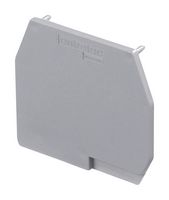 ENTRELEC - TE CONNECTIVITY 1SNA114434R0500 附件, Entrelec M10/10.RS Terminal Blocks, 端板, SNA Series