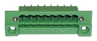 PHOENIX CONTACT 0710196 端子块, 馈通, 针座, 5.08 mm, 4 路, 12 A, 250 V, 快速连接垂直