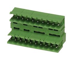 PHOENIX CONTACT 1762062 Terminal Block, Double Level, Header, 5.08 mm, 4 Ways, 15 A, 300 V, Through Hole Right Angle