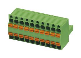 PHOENIX CONTACT 1962600 Pluggable Terminal Block, 5.08 mm, 2 Ways, 24 AWG, 12 AWG, 2.5 mm², Push In