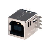 TE CONNECTIVITY - AMP 1734517-1 USB Connector, USB Type B, USB 2.0, Receptacle, 4 Ways, PCB Mount, Vertical