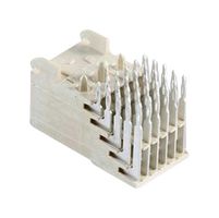 AMP - TE CONNECTIVITY 5536507-4 连接器, Future Bus+, Z-PACK Plus, 192 触点, 2 mm, 插座, 通孔安装, 4 排