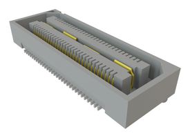 SAMTEC QSH-030-01-F-D-A Mezzanine连接器, 地平面, 插座, 0.5 mm, 2 排, 60 触点, 表面安装, 磷青铜