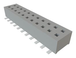 SAMTEC CLP-111-02-F-D PCB插座, 板至板, 1.27 mm, 2 排, 22 触点, 表面安装
