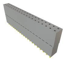 SAMTEC ESQ-120-33-G-D 堆叠板连接器, 高架, ESQ Series, 40 触点, 2.54 mm, 插座条, 焊接, 2 排