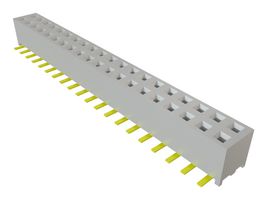 SAMTEC MMS-120-02-L-DV PCB插座, 板至板, 线至板, 2 mm, 2 排, 40 触点, 表面安装