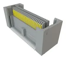 SAMTEC QFS-026-06.25-SL-D-A Mezzanine连接器, 地平面, 插座, 0.635 mm, 2 排, 52 触点, 表面安装, 磷青铜
