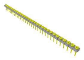 SAMTEC SL-132-TT-11 PCB插座, 薄型混合式, 板至板, 2.54 mm, 1 排, 32 触点, 通孔安装
