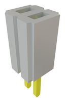 SAMTEC SLM-102-01-S-S PCB插座, 板至板, 1.27 mm, 1 排, 2 触点, 通孔安装