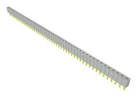 SAMTEC SLW-150-01-T-S PCB插座, 方柱, 板至板, 2.54 mm, 1 排, 50 触点, 通孔安装