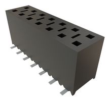 SAMTEC SSM-107-L-DV PCB插座, 板至板, 2.54 mm, 2 排, 14 触点, 表面安装