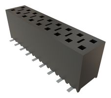 SAMTEC SSM-109-L-DV PCB插座, 板至板, 2.54 mm, 2 排, 18 触点, 表面安装