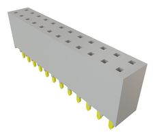 SAMTEC SSW-112-01-G-D PCB插座, 板至板, 2.54 mm, 2 排, 24 触点, 通孔安装