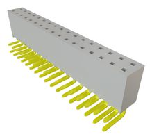 SAMTEC SSW-117-02-G-D-RA PCB插座, 板至板, 2.54 mm, 2 排, 34 触点, 通孔安装直角