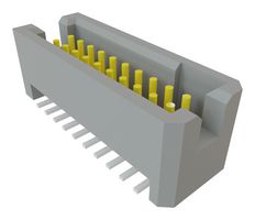 SAMTEC TFM-110-02-L-D 引脚针座, 板至板, 线至板, 1.27 mm, 2 排, 20 触点, 表面安装 , Tiger Eye TFM