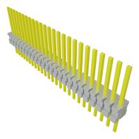 SAMTEC TMS-125-01-G-S 引脚针座, 板至板, 1.27 mm, 1 排, 25 触点, 通孔安装, TMS