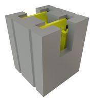 SAMTEC MNT-102-BK-G 跳线(母线), 分接器, Samtec TSW, MTSW, TLW, DW, EW, ZW, HW与TSM系列针座, 2 路, 2.54 mm, MNT
