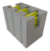 SAMTEC MNT-103-BK-G 跳线(母线), 分接器, Samtec TSW, MTSW, TLW, DW, EW, ZW, HW与TSM系列针座, 3 路, 2.54 mm, MNT