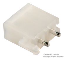 MOLEX 15-31-1026 引脚针座, 线至板, 6.7 mm, 1 排, 2 触点, 通孔直型, Standard .093" 5219 Series