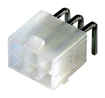 MOLEX 39-30-1062 Pin Header, Wire-to-Board, 4.2 mm, 2 Rows, 6 Contacts, Through Hole Right Angle