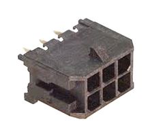 MOLEX 43045-0616 Pin Header, Wire-to-Board, 3 mm, 2 Rows, 6 Contacts, Surface Mount Straight