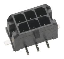 MOLEX 43045-2418 引脚针座, 电源, 线至板, 3 mm, 2 排, 24 触点, 表面安装直型, Micro-Fit 3.0 43045