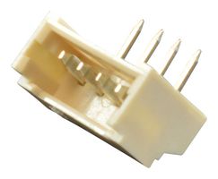 MOLEX 53048-0410 引脚针座, 信号, 1.25 mm, 1 排, 4 触点, 通孔直角, PicoBlade 53048